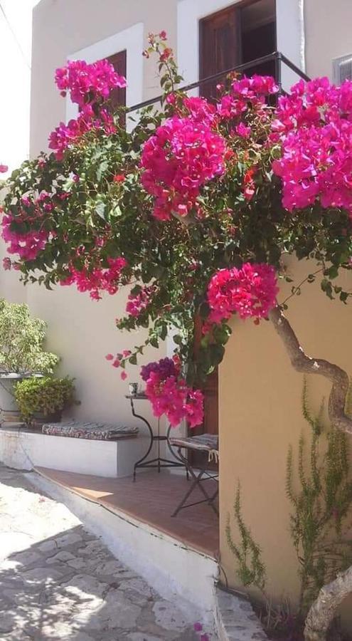 Yiayia'S Home Chalki Town Bagian luar foto