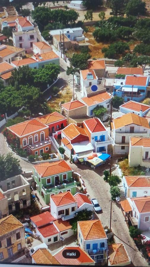 Yiayia'S Home Chalki Town Bagian luar foto